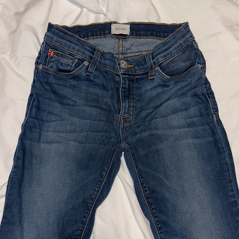 Hudson Jeans Dark Blue Skinny Denim
